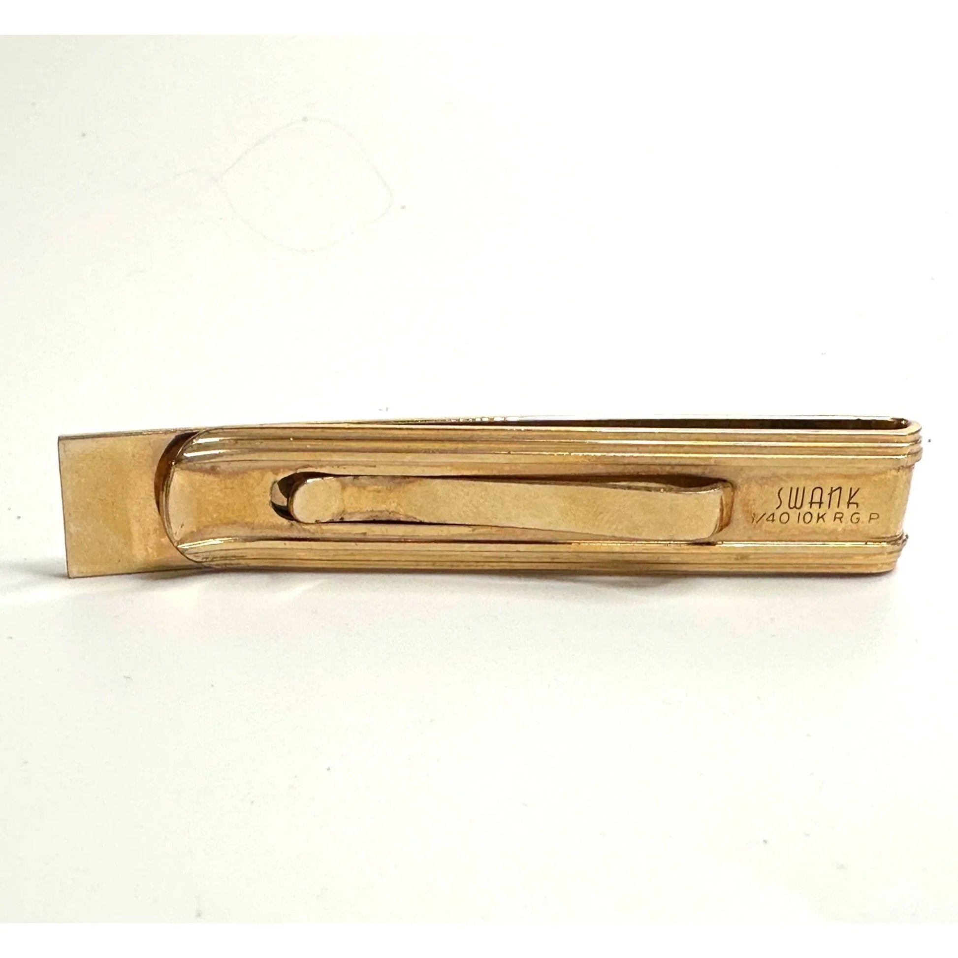 Vintage Rolled Gold Plate Swank Tie Bar - SWANK - A+ Stuff