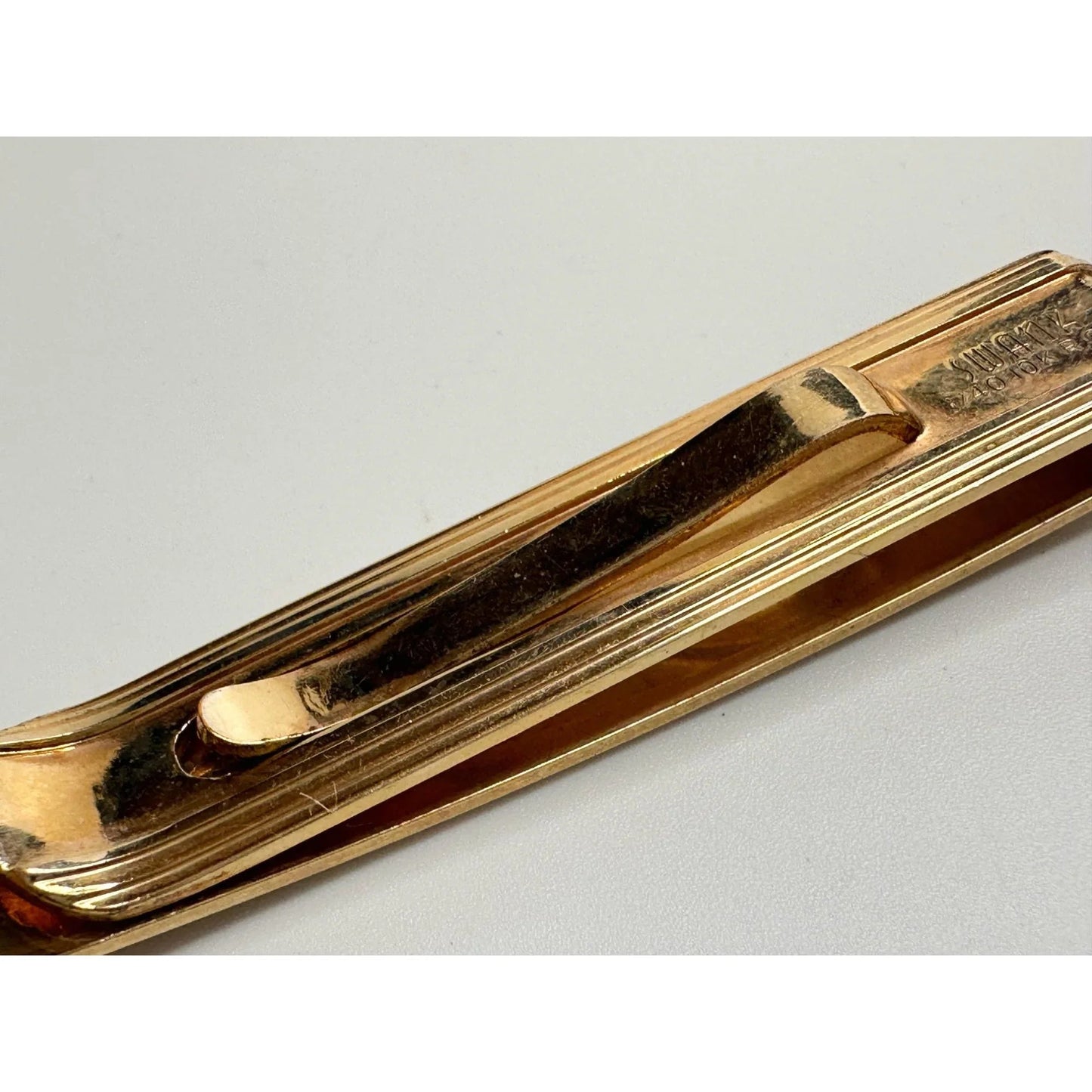 Vintage Rolled Gold Plate Swank Tie Bar - SWANK - A+ Stuff
