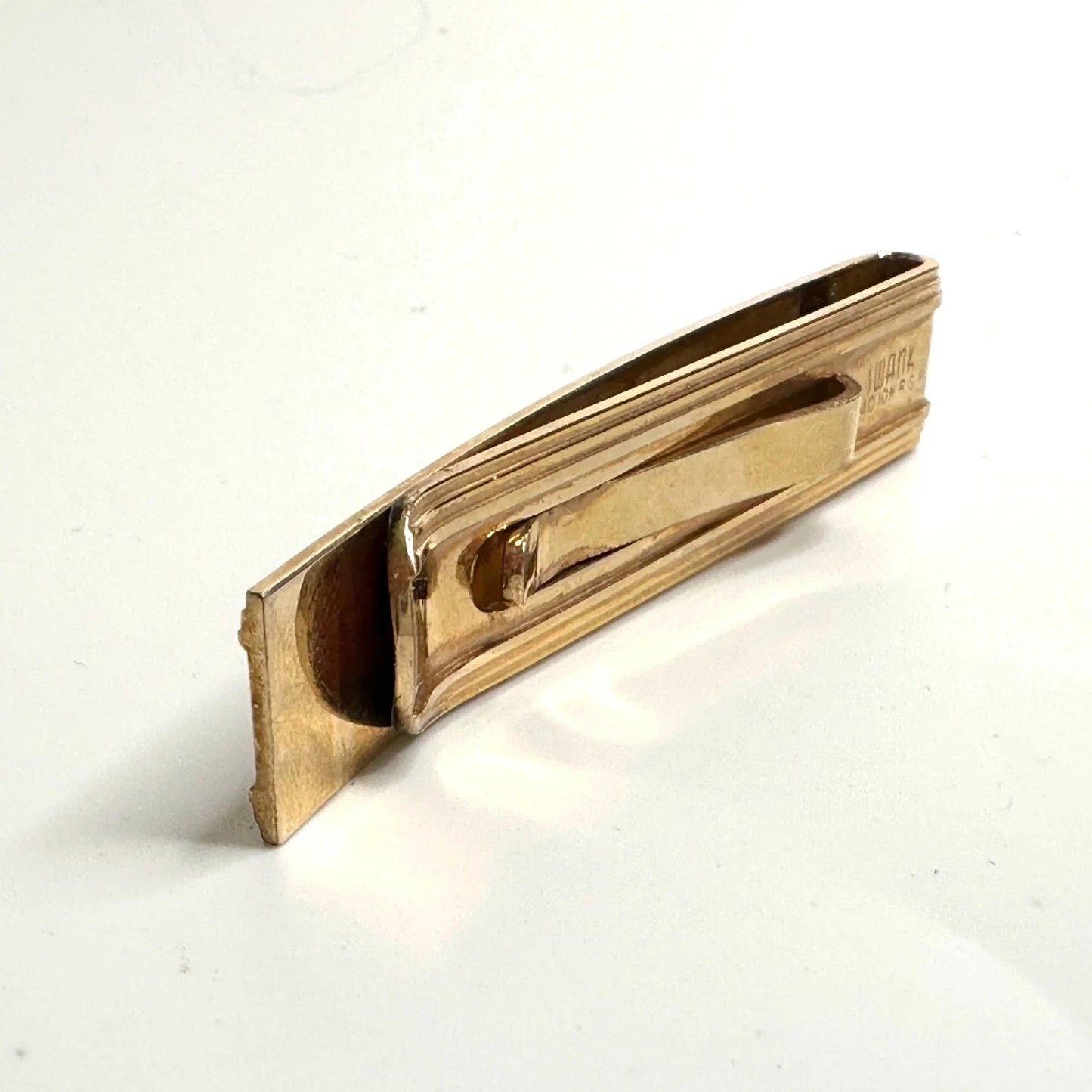Vintage Rolled Gold Plate Swank Tie Bar - SWANK - A+ Stuff