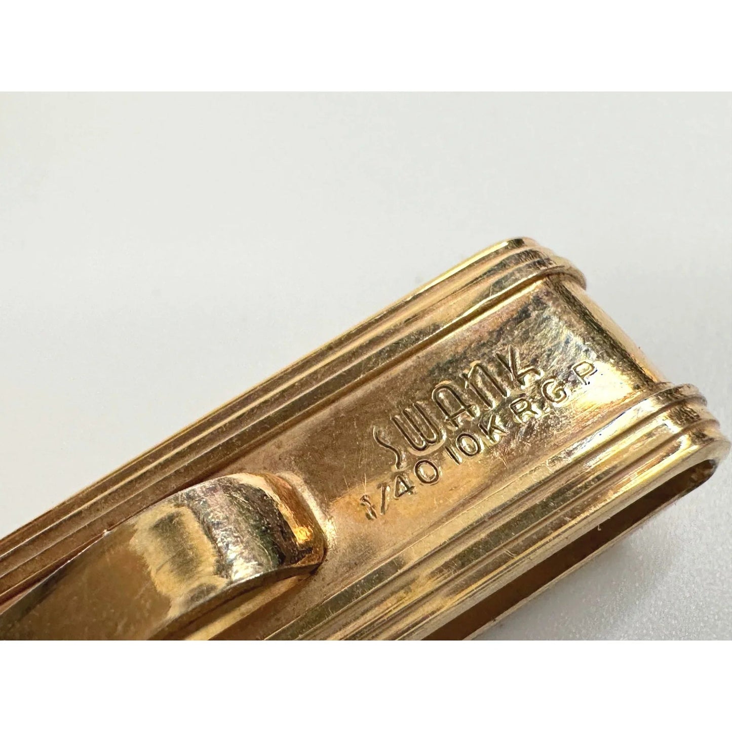 Vintage Rolled Gold Plate Swank Tie Bar - SWANK - A+ Stuff