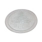 Vintage Round Clear Glass Christmas Tree Holiday Plate/Platter - A+ Stuff