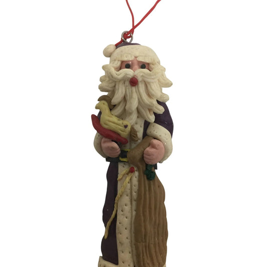 Vintage Santa Claus Christmas Tree Ornament - 5'' tall - A+ Stuff - Holiday Ornaments - A+ Stuff