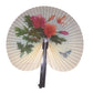Vintage Shanghai Chinese Folding Paper Hand Fan with Flowers and Butterflies - A+ Stuff - Collectibles - A+ Stuff