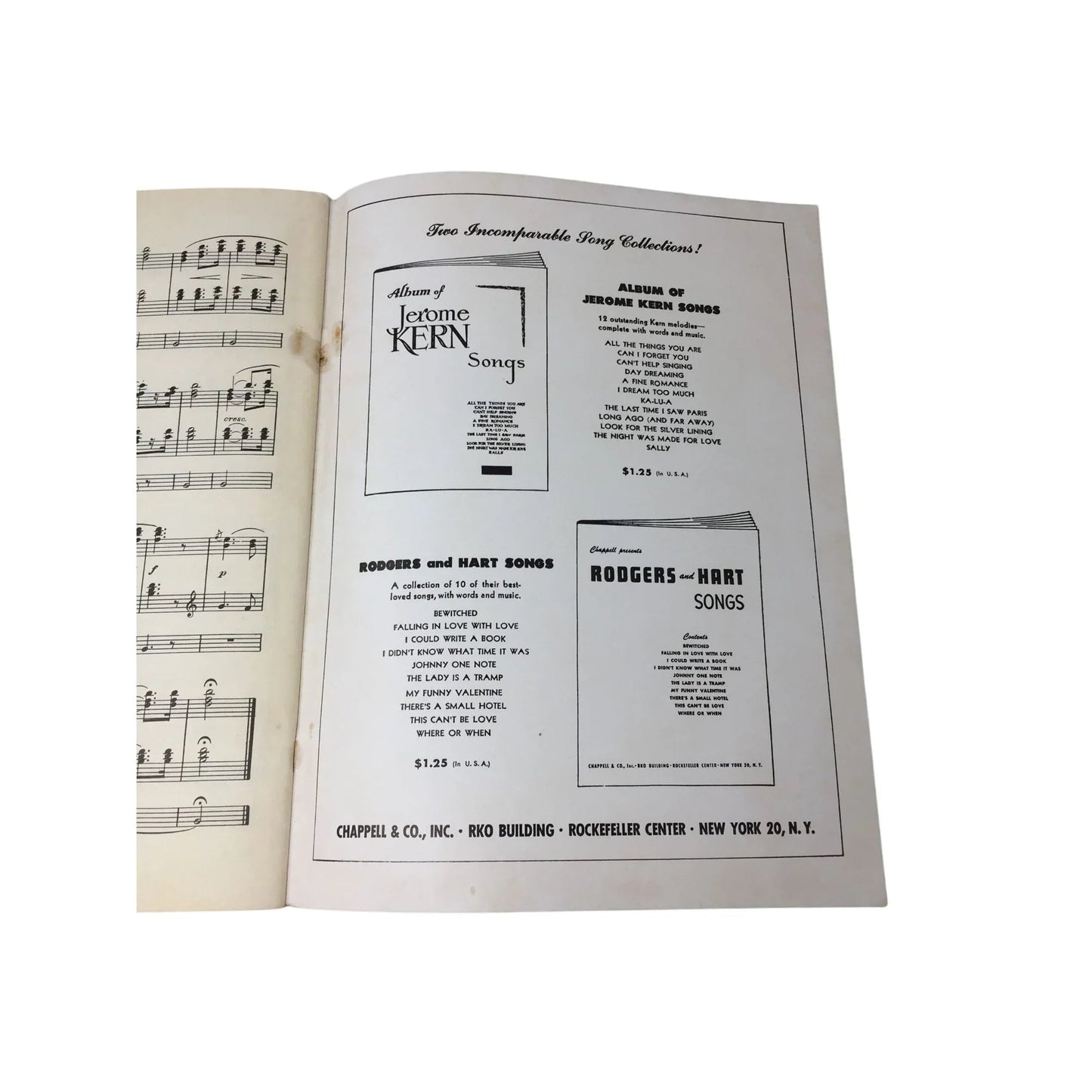 Vintage Sheet Music Book: ''A Bouquet Of Wedding Songs'' - A+ Stuff - sheet music - A+ Stuff