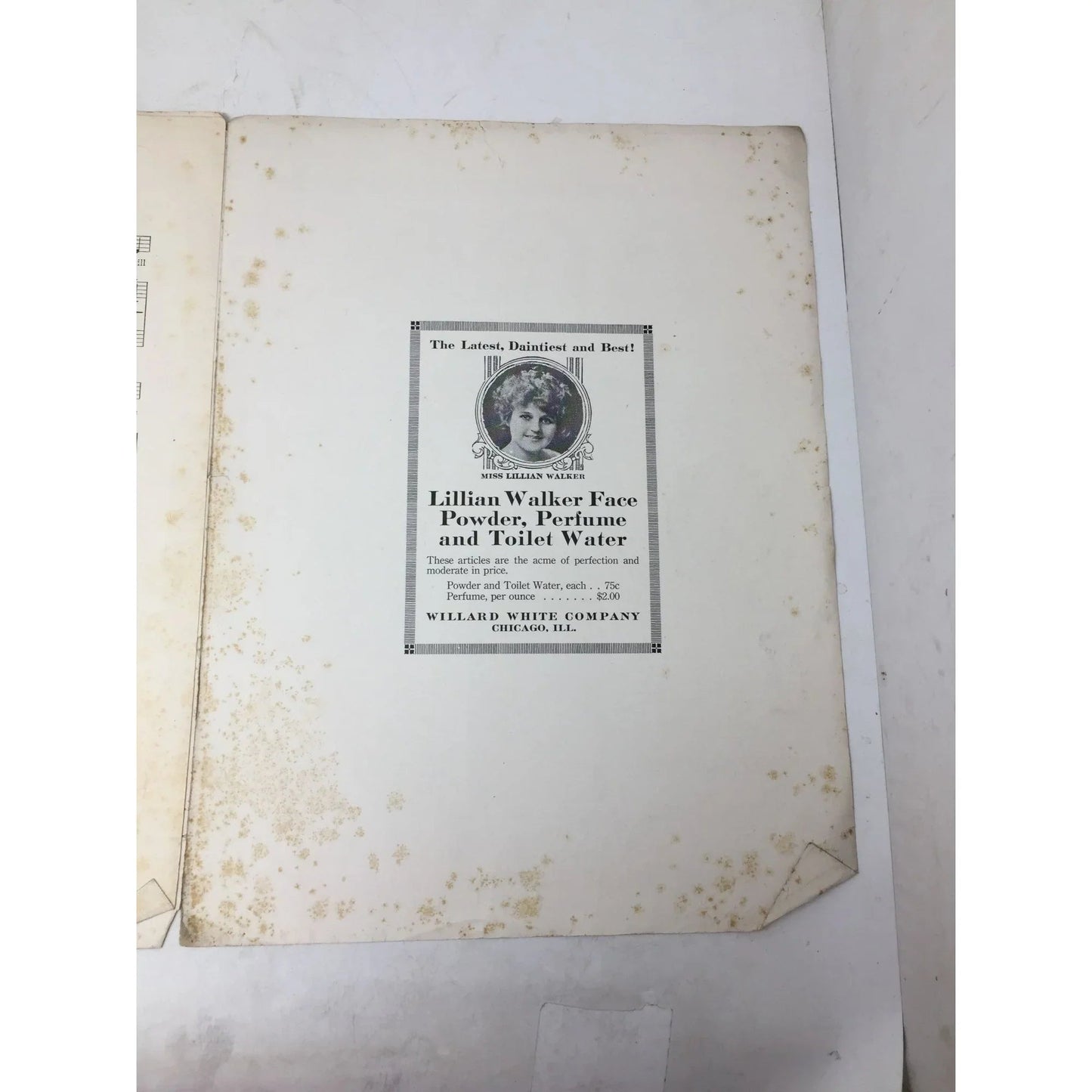 Vintage Sheet Music Book - ''The Song of the Melorose Waltz'' - A+ Stuff - sheet music - A+ Stuff