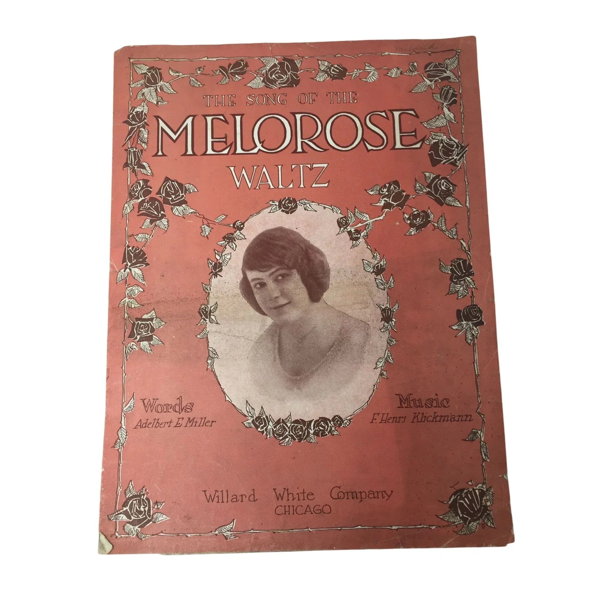 Vintage Sheet Music Book - ''The Song of the Melorose Waltz'' - A+ Stuff - sheet music - A+ Stuff