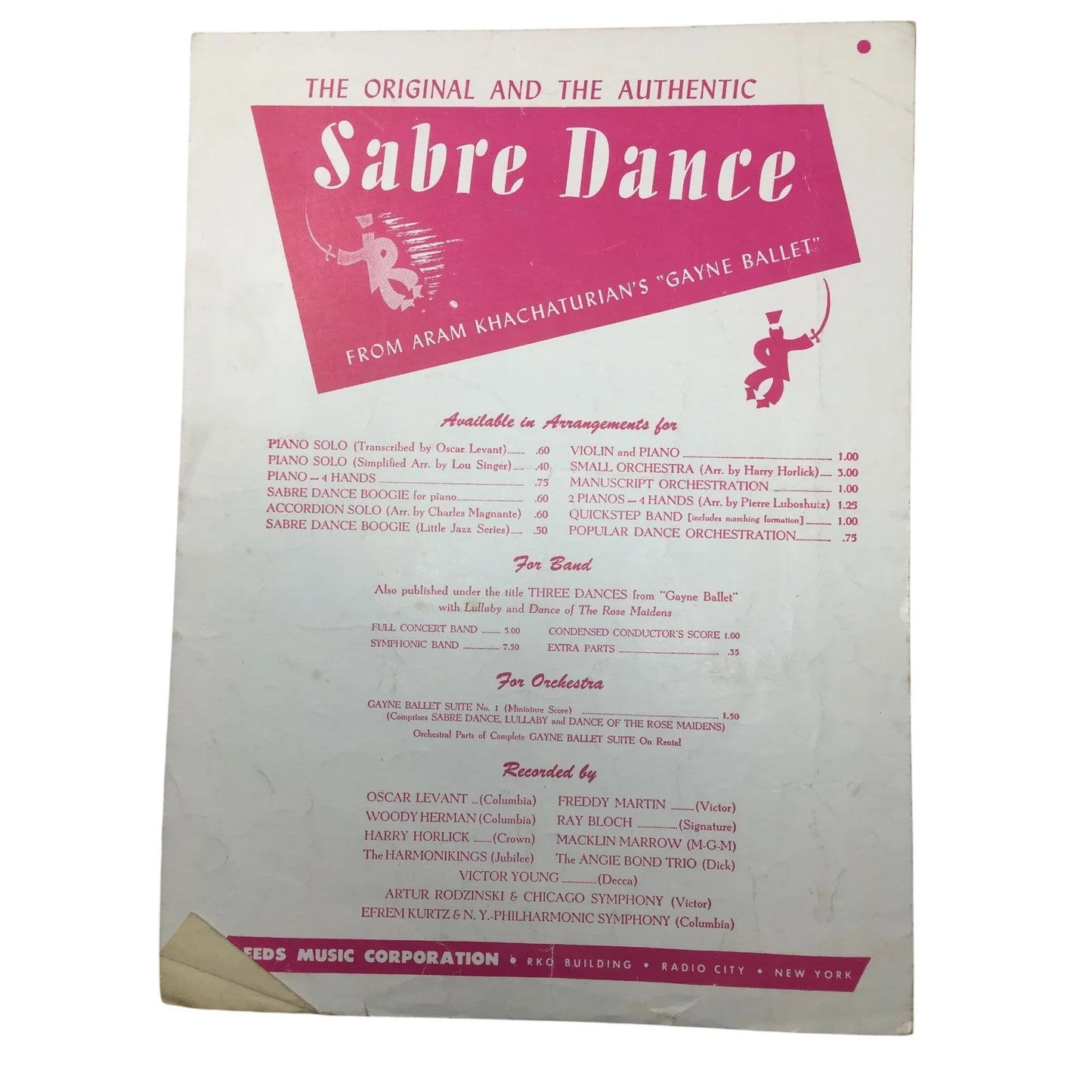 Vintage Sheet Music ''Heartbreaker'' by Morty Berk, Frank Capano, Max C Freedman - A+ Stuff - SHEET MUSIC - A+ Stuff