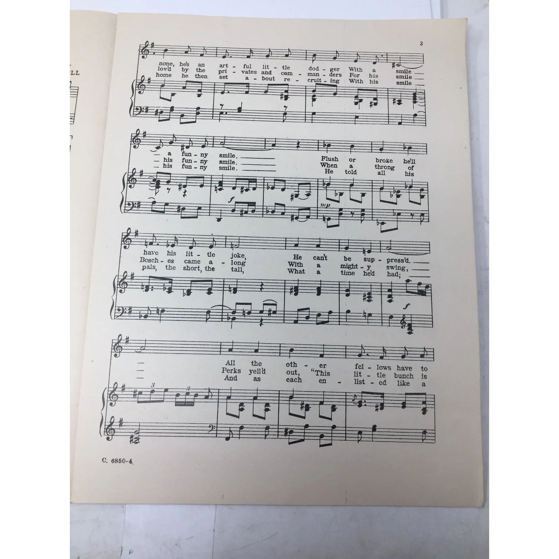 Vintage Sheet music - ''Pack up your troubles in your old kit bag'' - A+ Stuff - SHEET MUSIC - A+ Stuff