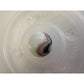 Vintage Shiny White Large Glass Shooter Marbles (3) With Brown Swirls - A+ Stuff - Collectibles - A+ Stuff
