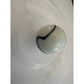 Vintage Shiny White Large Glass Shooter Marbles (3) With Brown Swirls - A+ Stuff - Collectibles - A+ Stuff