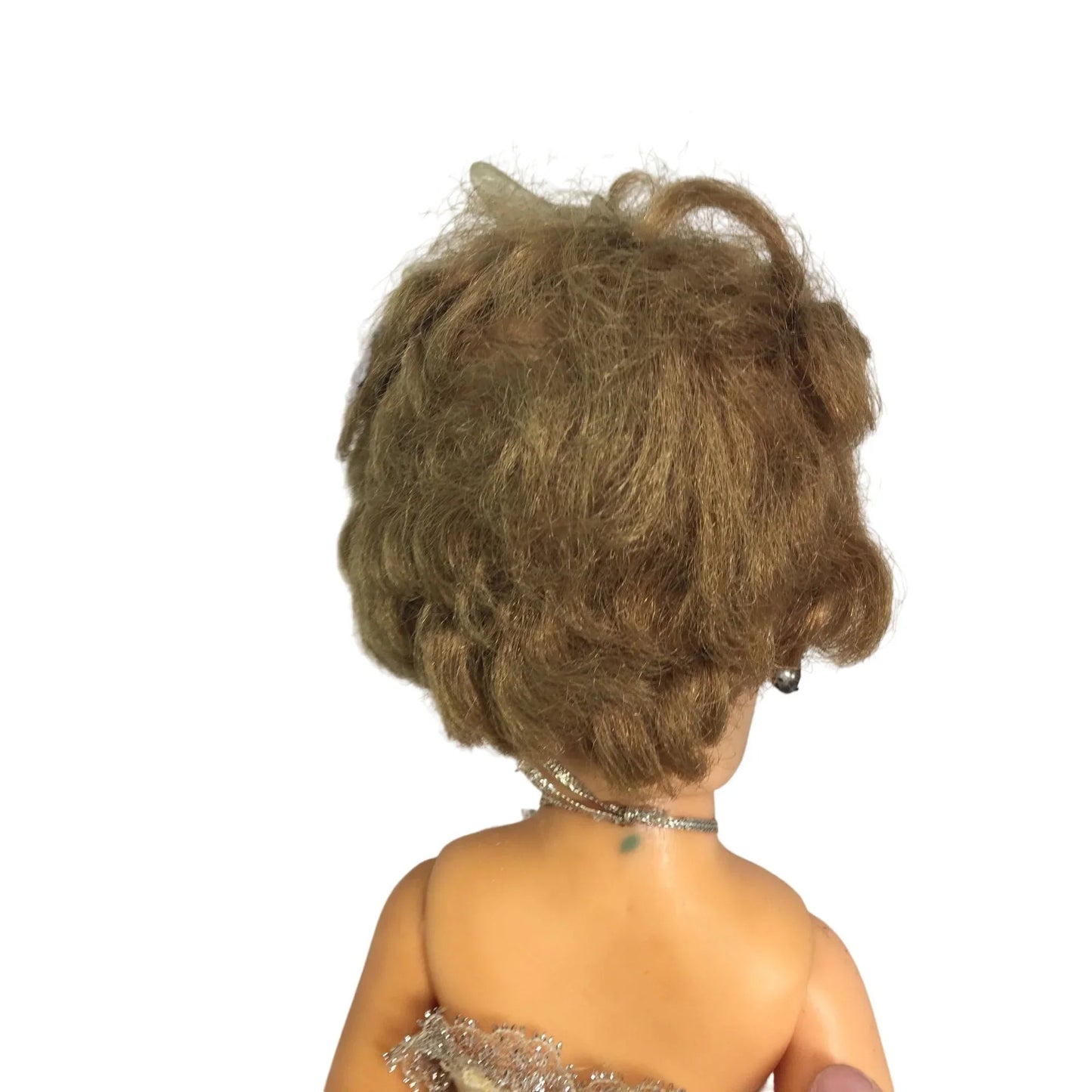 Vintage Shirley Temple Doll Wearing White Dress, Red Jacket and White Heels - A+ Stuff - Dolls - A+ Stuff