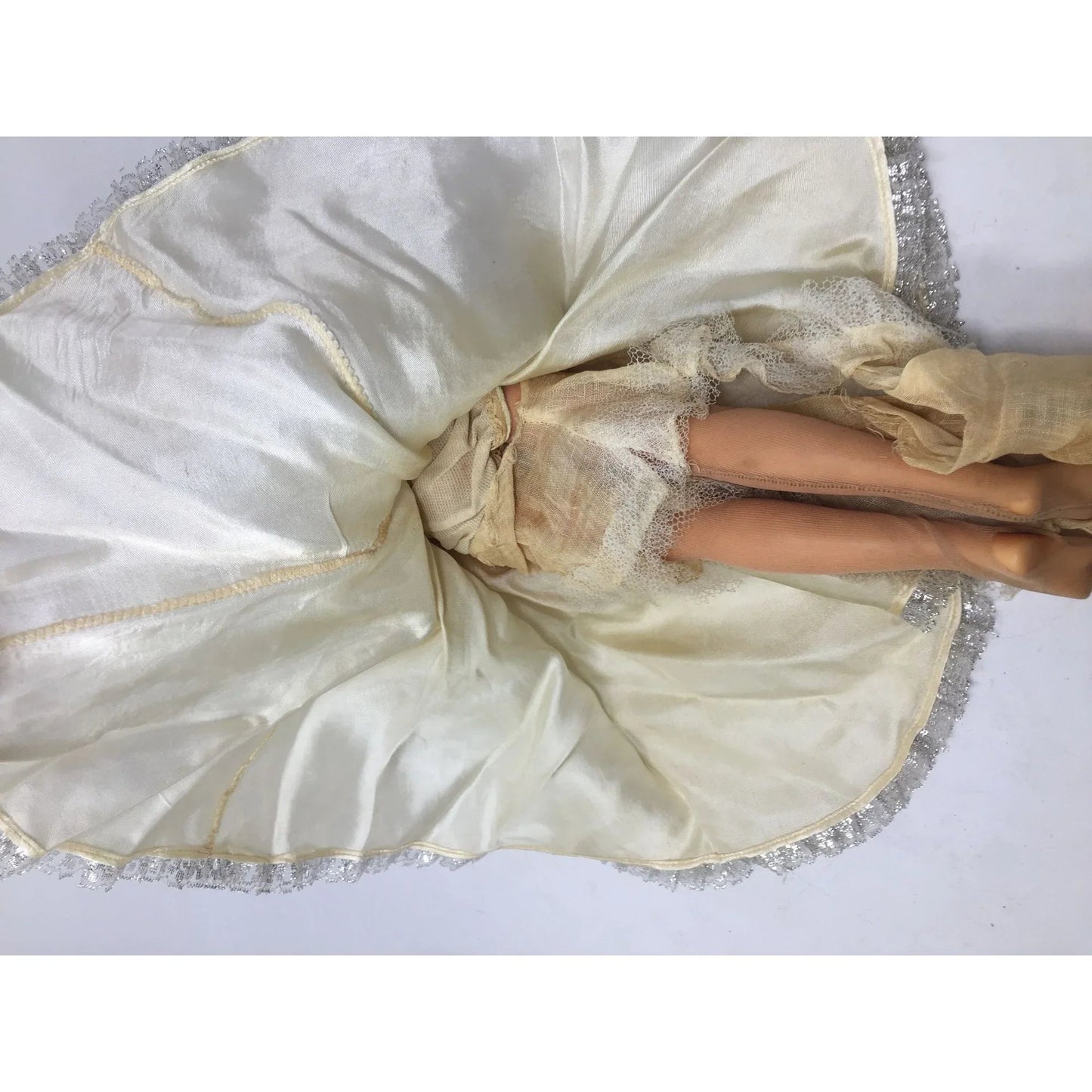 Vintage Shirley Temple Doll Wearing White Dress, Red Jacket and White Heels - A+ Stuff - Dolls - A+ Stuff