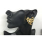 Vintage Signed Givenchy Gold Plated Bow Earrings - Givenchy - Earrings - A+ Stuff