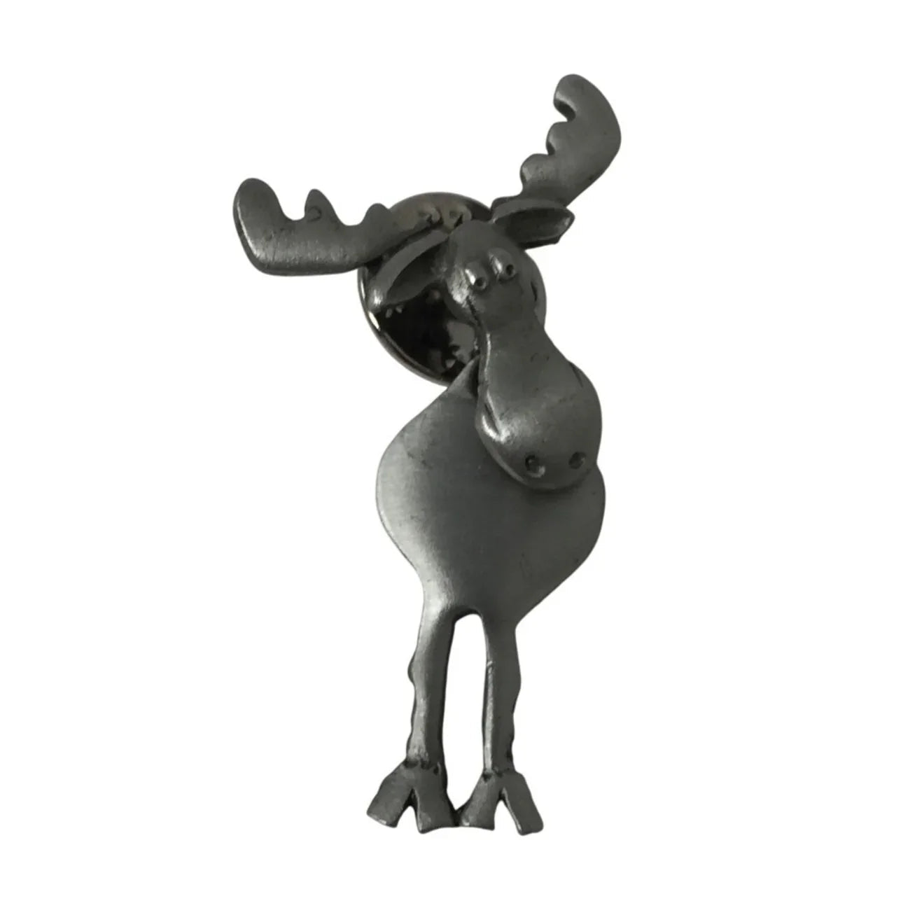 Vintage Silver Tone Moose Pin - Marked JJ on the back - A+ Stuff - pin - A+ Stuff