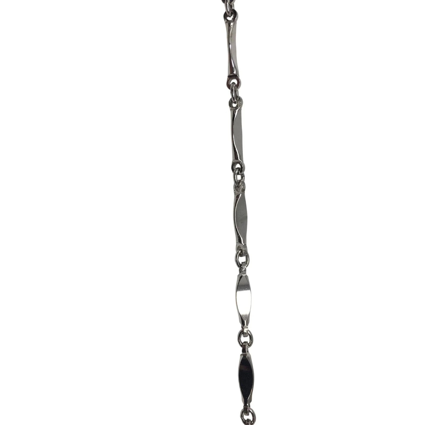 Vintage Silver tone Tie Clip with Chain - A+ Stuff - Jewelry - A+ Stuff