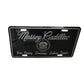 VINTAGE SILVER/BLACK MASSEY CADILLAC LICENSE PLATE - A+ Stuff - Auto Part - A+ Stuff