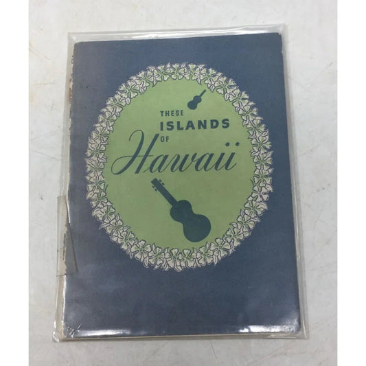 Vintage Small Booklet These Islands of Hawaii - A+ Stuff - Books - A+ Stuff