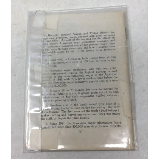 Vintage Small Booklet These Islands of Hawaii - A+ Stuff - Books - A+ Stuff