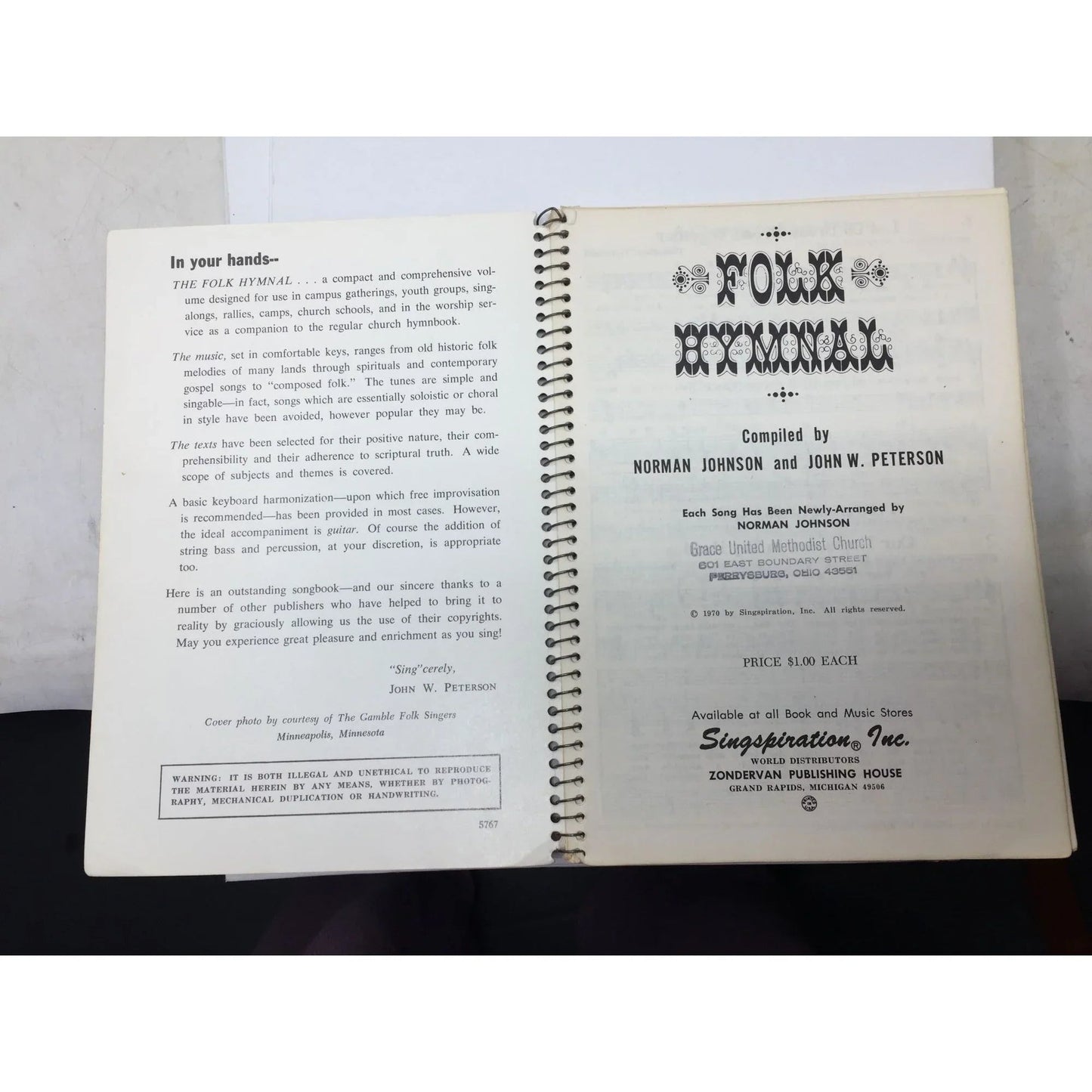 Vintage Songbook - Folk Hymnal for the Now Generation - A+ Stuff - Books - A+ Stuff