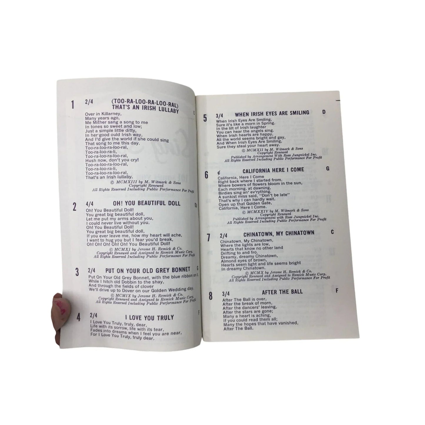 Vintage Songbook ''SING SESSION 101 SONGS YOU LOVE TO SING'' - A+ Stuff - books - A+ Stuff