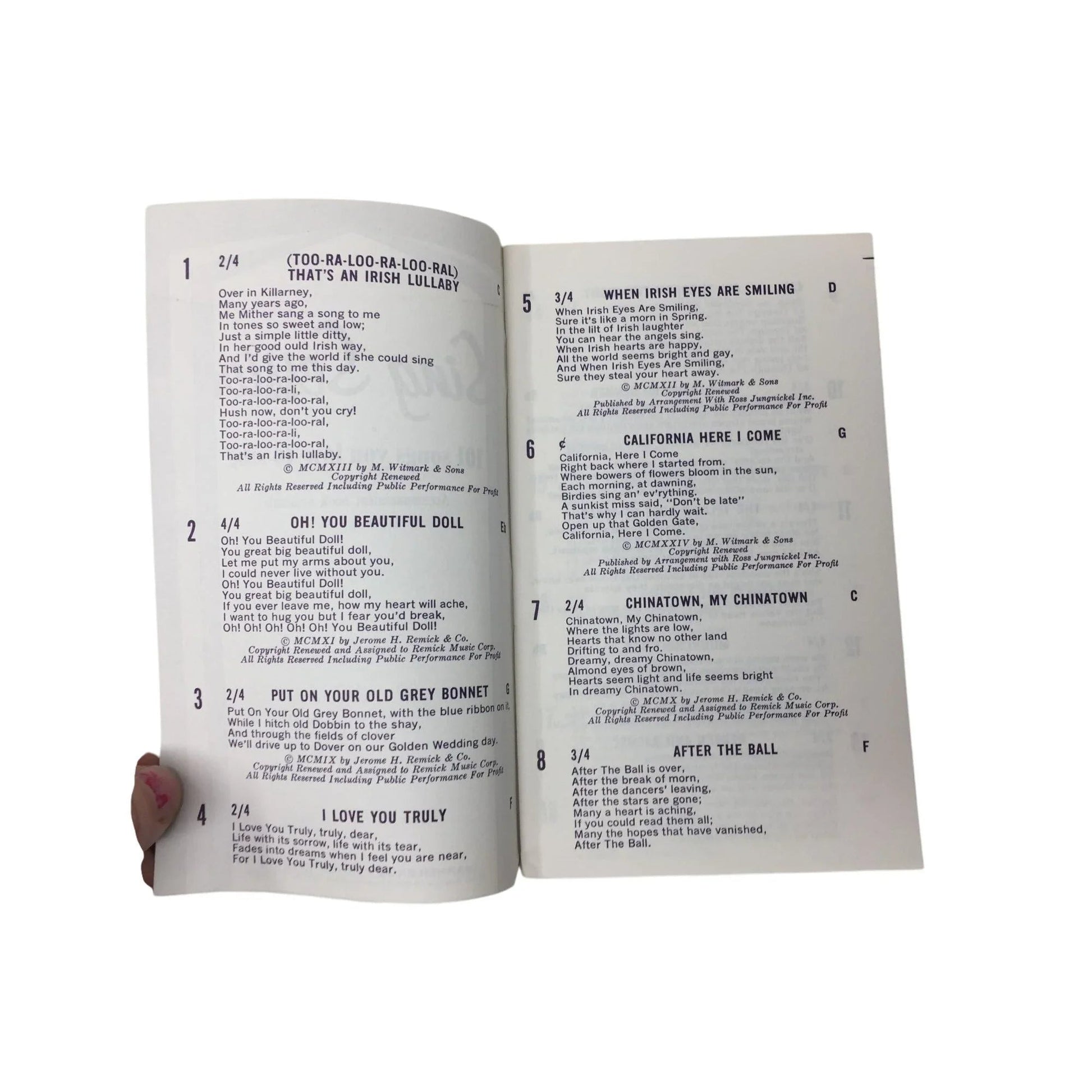 Vintage Songbook ''SING SESSION 101 SONGS YOU LOVE TO SING'' - A+ Stuff - books - A+ Stuff
