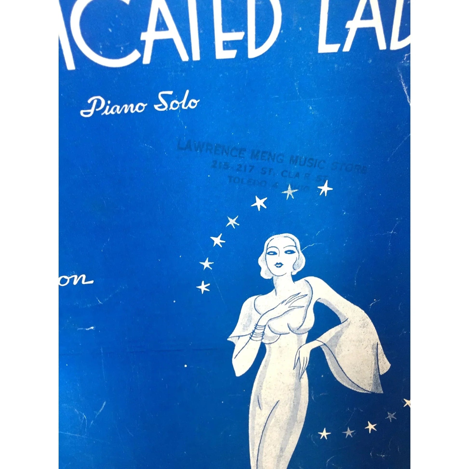 Vintage 'Sophisticated Lady' Sheet Music - unbranded - SHEET MUSIC - A+ Stuff