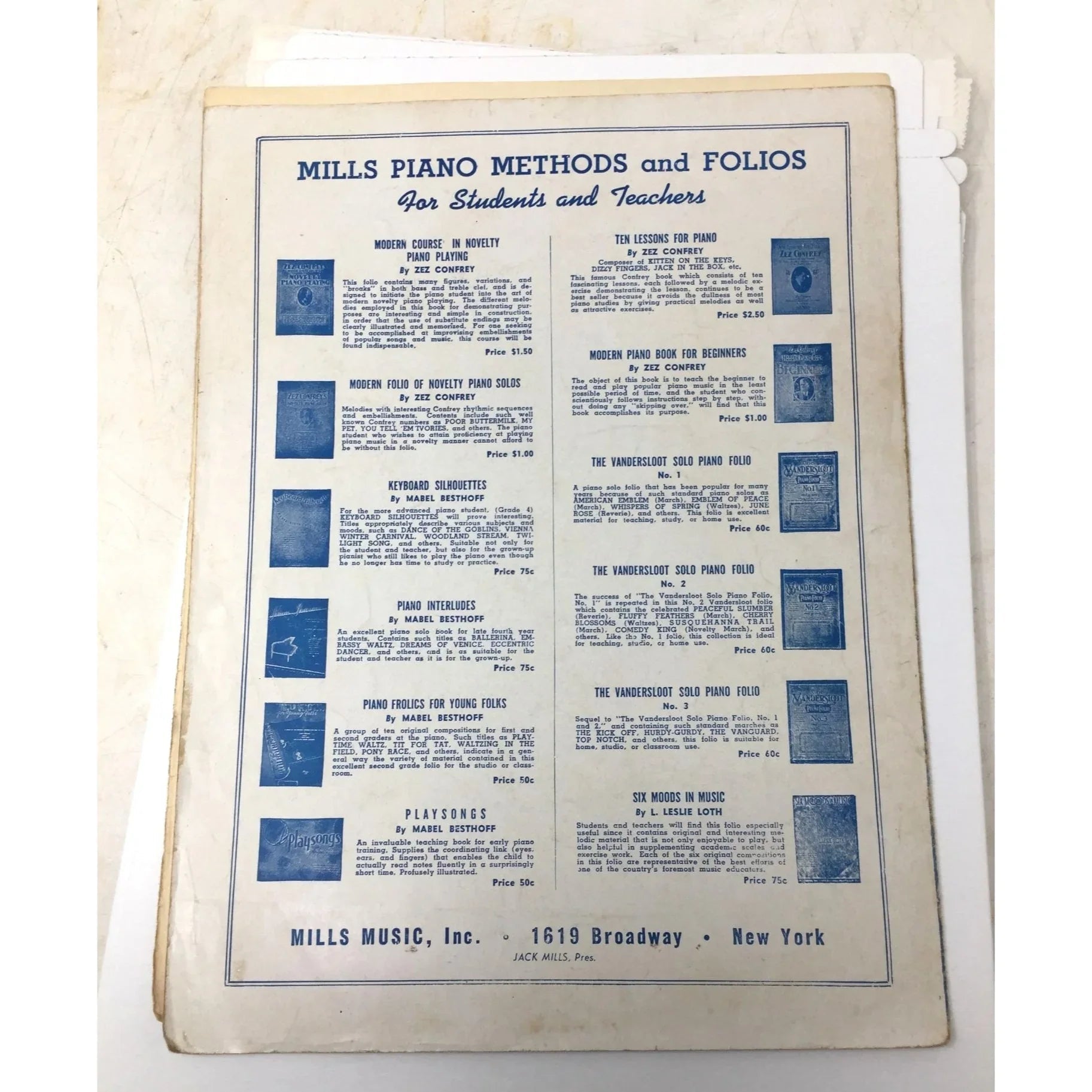 Vintage 'Sophisticated Lady' Sheet Music - unbranded - SHEET MUSIC - A+ Stuff