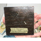 Vintage Square Wooden Piece with Two Soldiers on the front - A+ Stuff - art print - A+ Stuff