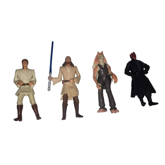 Vintage Star Wars Collectible Toy Figures (Each about 4'' Tall) - star wars - Action & Toy Figures - A+ Stuff