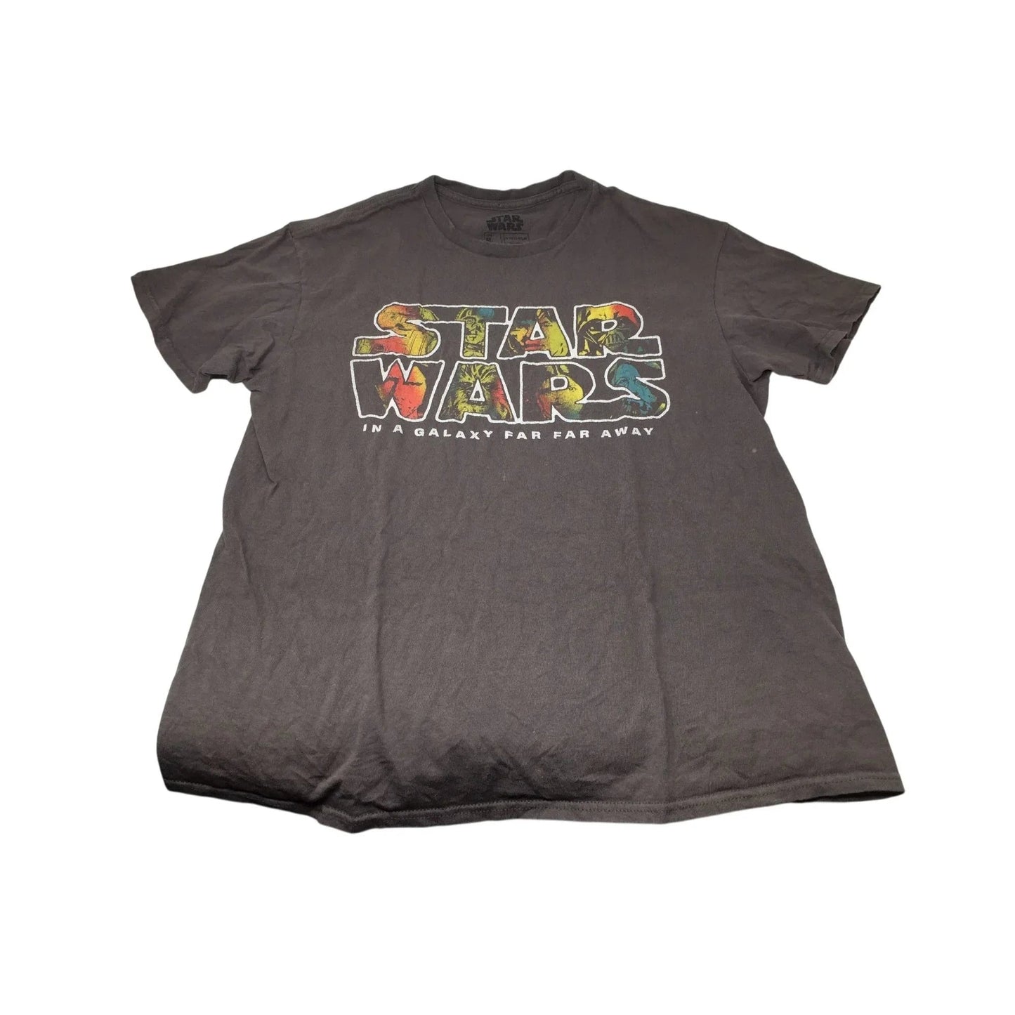 Vintage Star Wars Logo In A Galaxy Far Far Away Graphic Tee Shirt Size medium - star wars - shirt - A+ Stuff