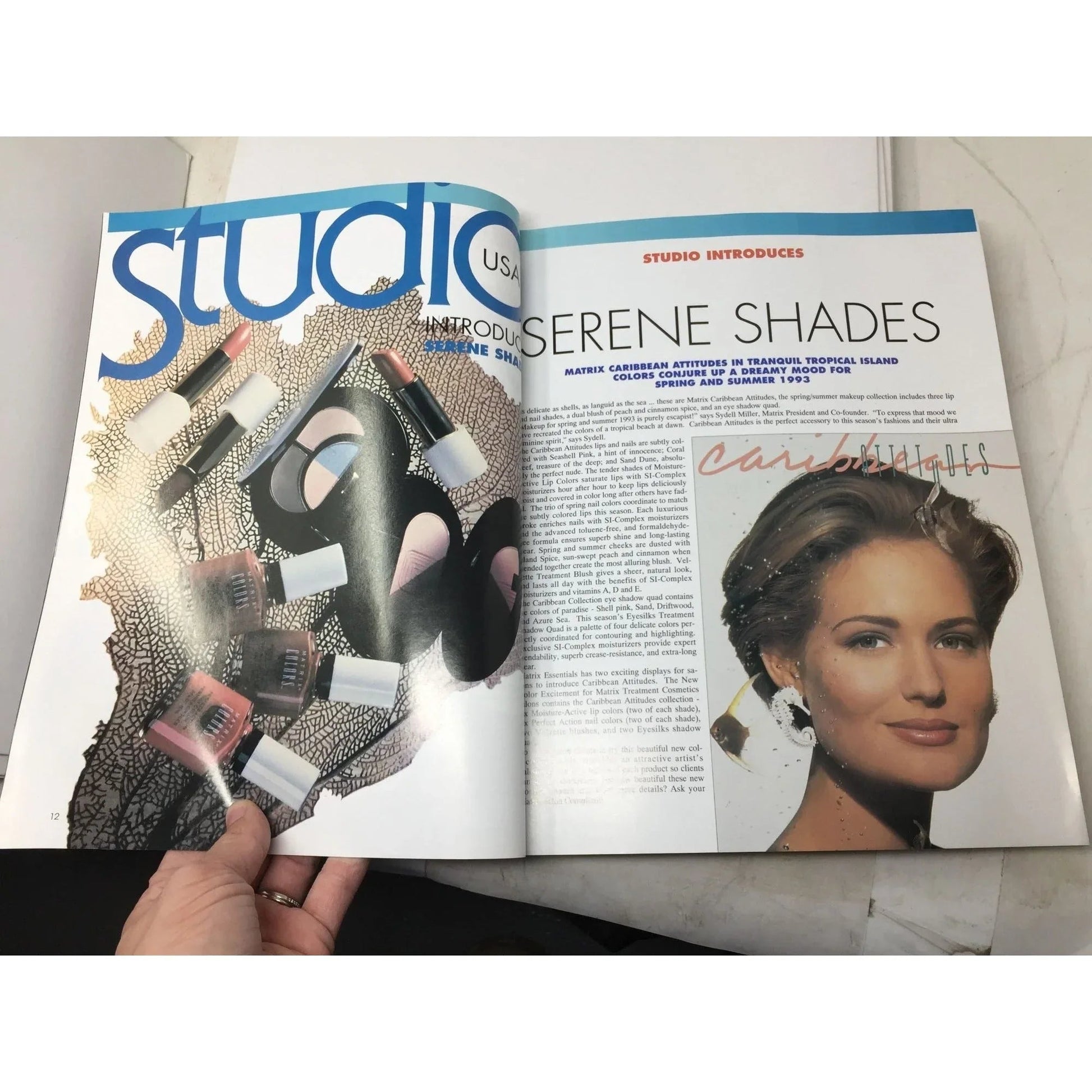 Vintage ''Studio USA Hair Fashion'' Magazine (Number 5/6 May/June 1993) - A+ Stuff - Magazines - A+ Stuff