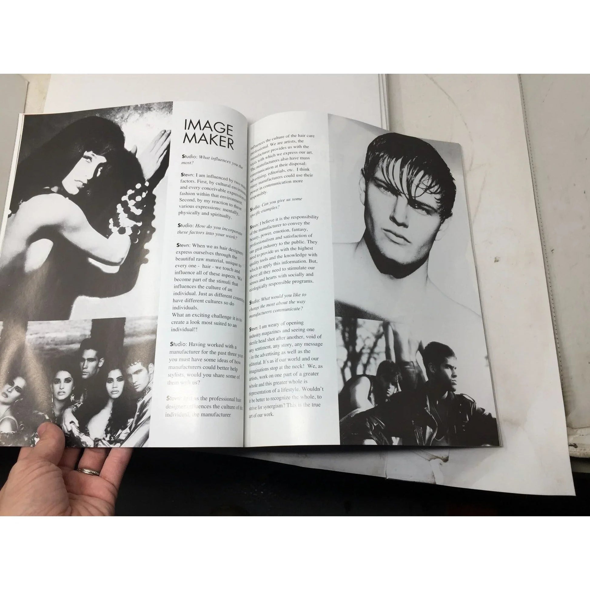 Vintage ''Studio USA Hair Fashion'' Magazine (Number 5/6 May/June 1993) - A+ Stuff - Magazines - A+ Stuff