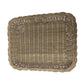 Vintage Tan Rectangular Wicker Basket - about 10 by 8'' - A+ Stuff - Collectibles - A+ Stuff