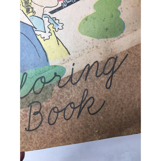 Vintage ''Tommy and Tess Take a Train Trip'' Coloring Book - A+ Stuff - Books - A+ Stuff