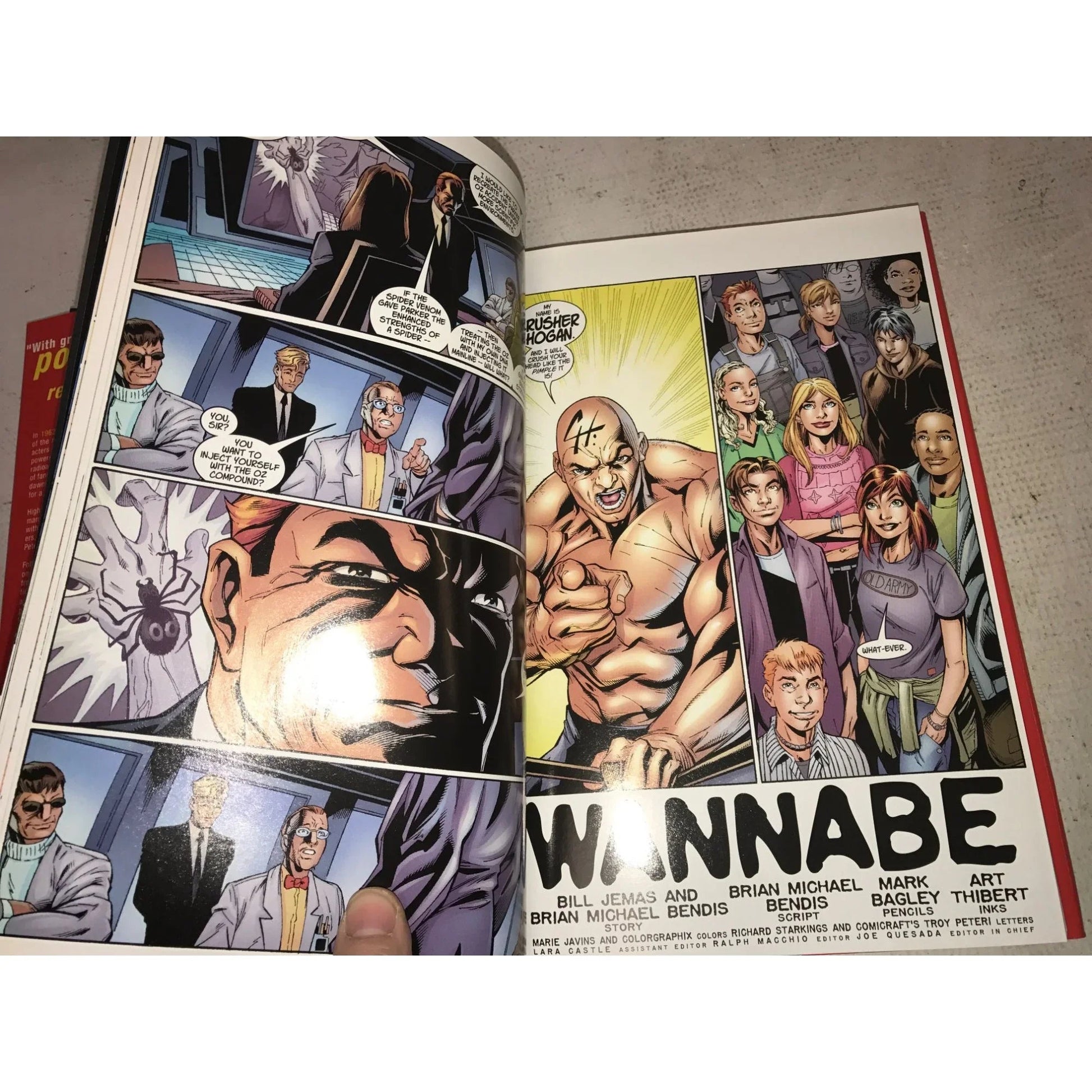 Vintage Ultimate Spiderman Marvel Book - Volume One - marvel - Books - A+ Stuff