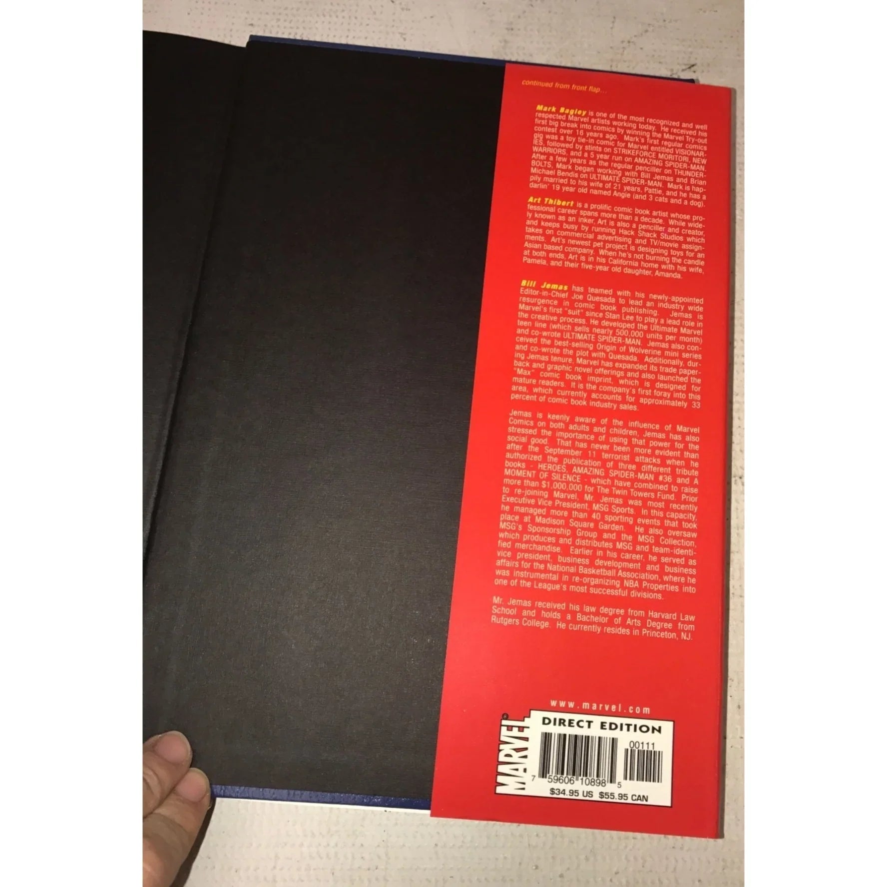 Vintage Ultimate Spiderman Marvel Book - Volume One - marvel - Books - A+ Stuff