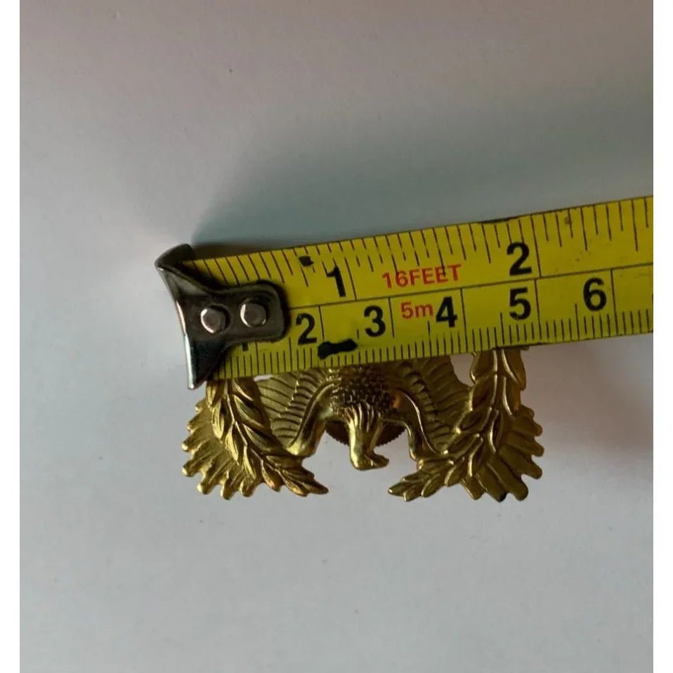 Vintage US Army Warrant Officer's Cap Eagle Pin with Screw Back - A+ Stuff - pin - A+ Stuff