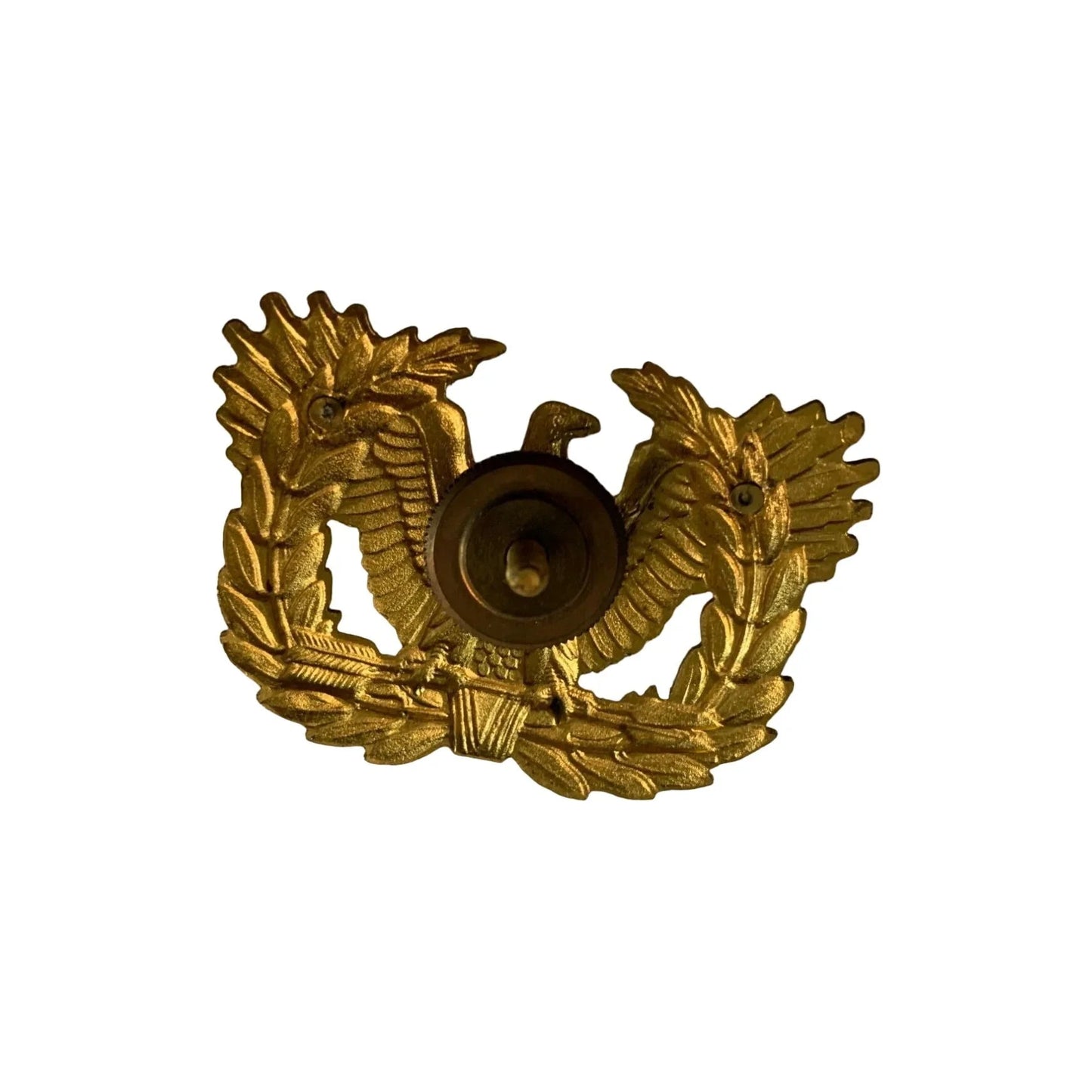 Vintage US Army Warrant Officer's Cap Eagle Pin with Screw Back - A+ Stuff - pin - A+ Stuff