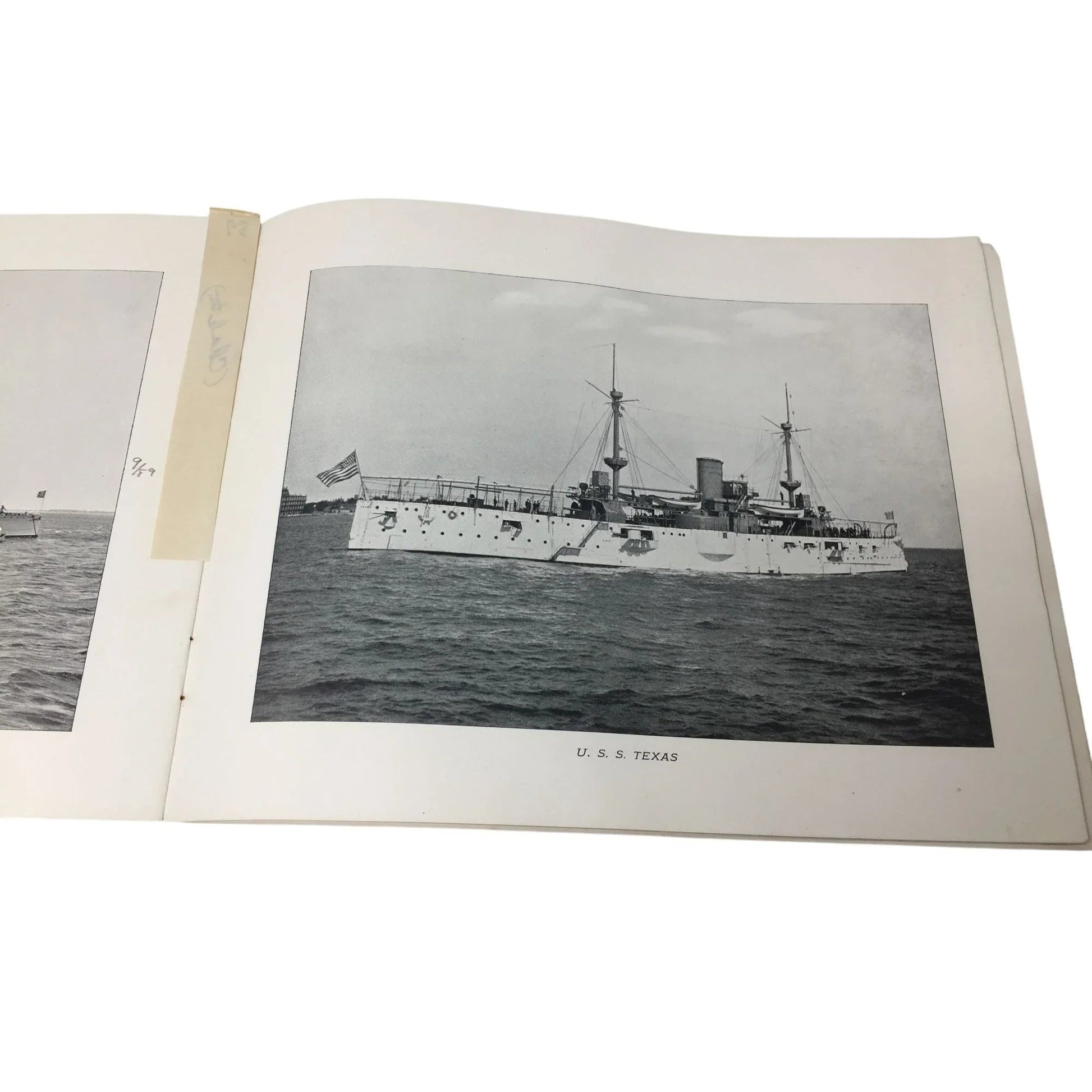 Vintage War Ships of The United States Navy Collectible Book - A+ Stuff - Books - A+ Stuff