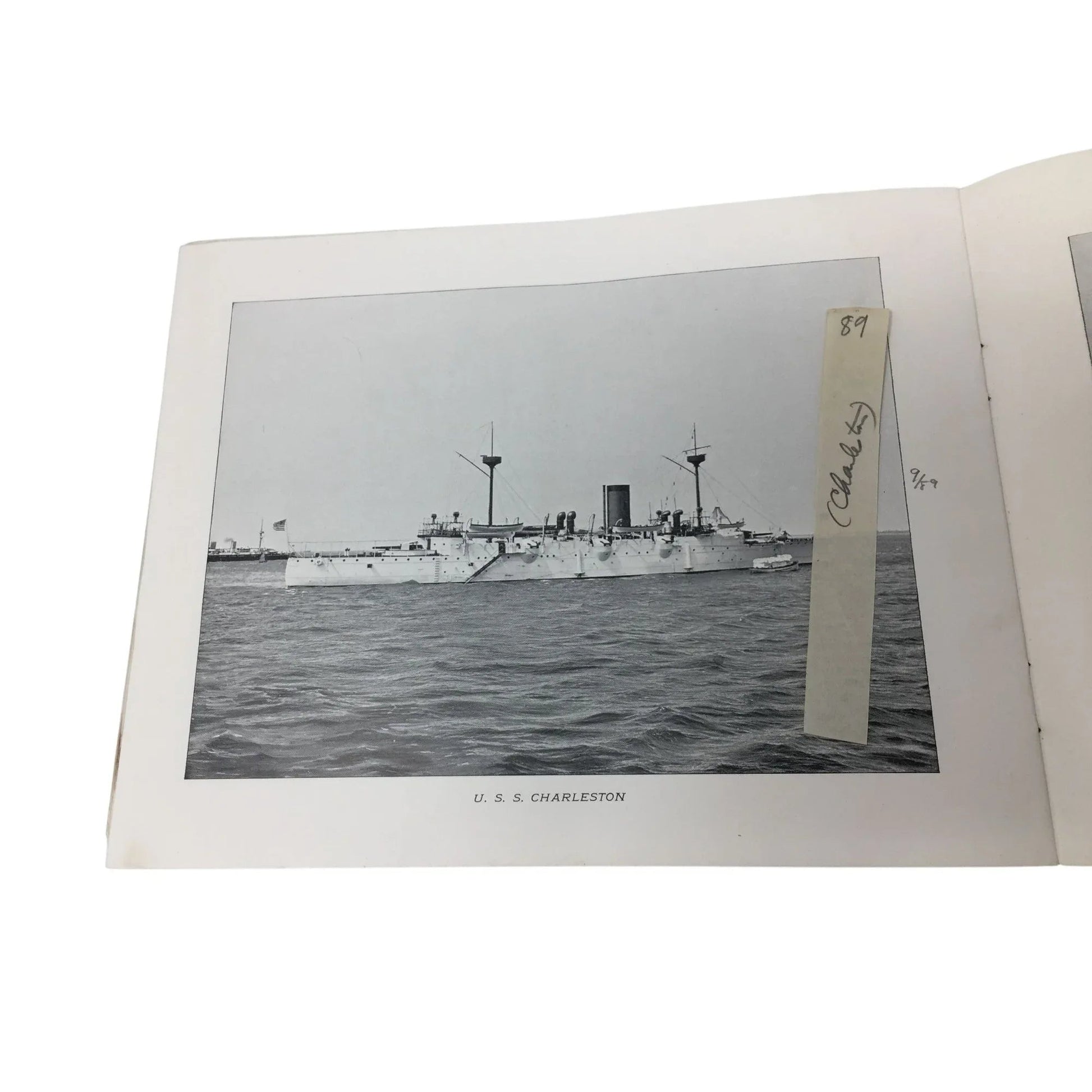 Vintage War Ships of The United States Navy Collectible Book - A+ Stuff - Books - A+ Stuff
