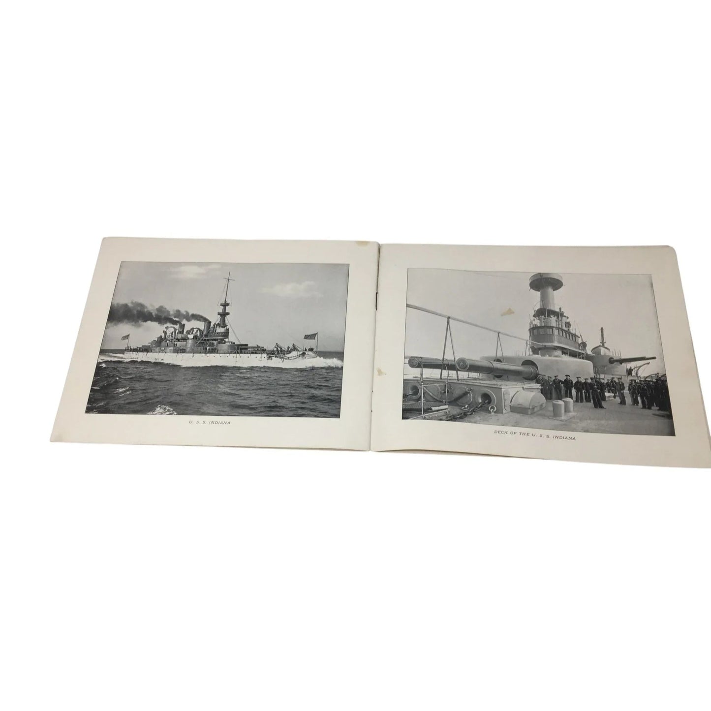 Vintage War Ships of The United States Navy Collectible Book - A+ Stuff - Books - A+ Stuff
