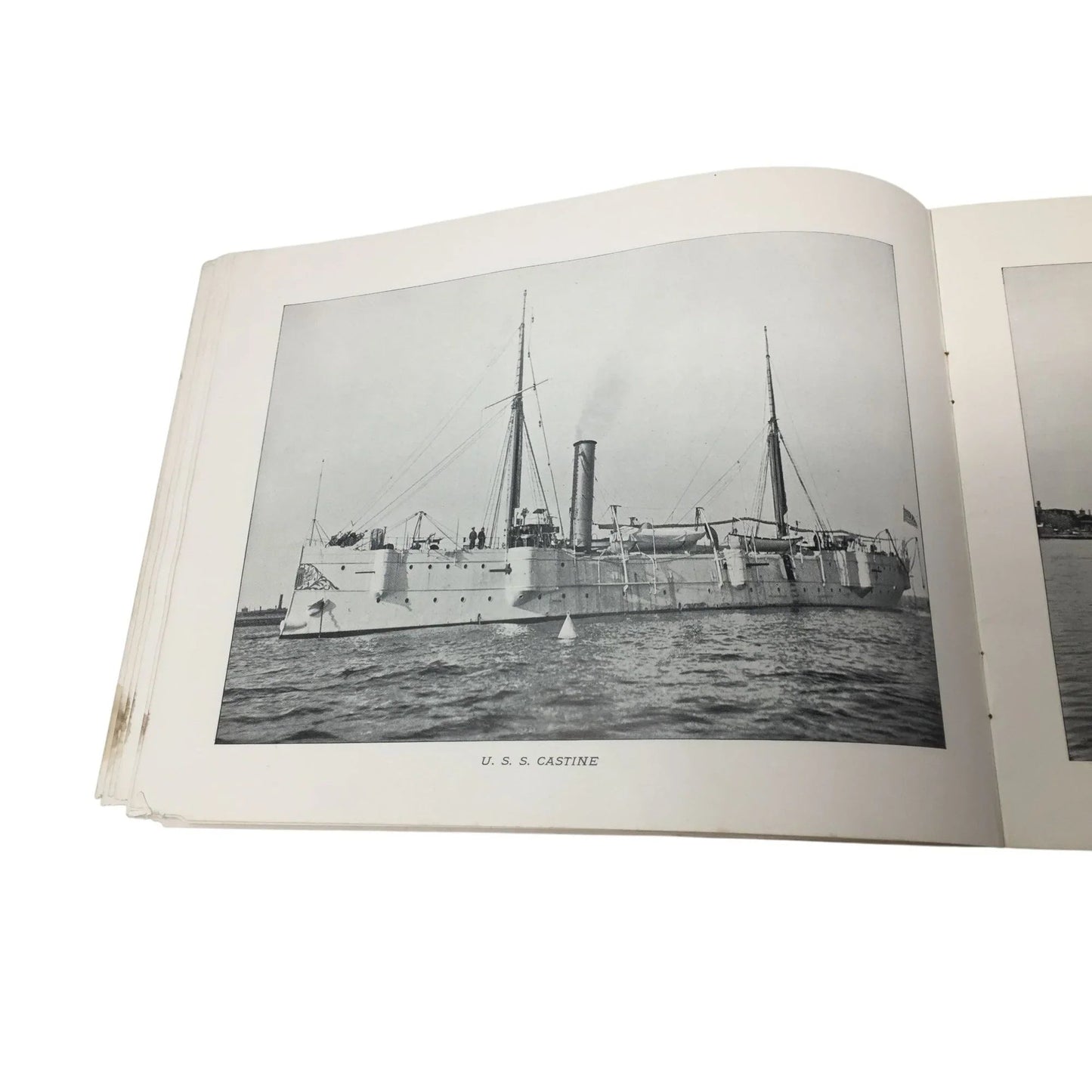 Vintage War Ships of The United States Navy Collectible Book - A+ Stuff - Books - A+ Stuff