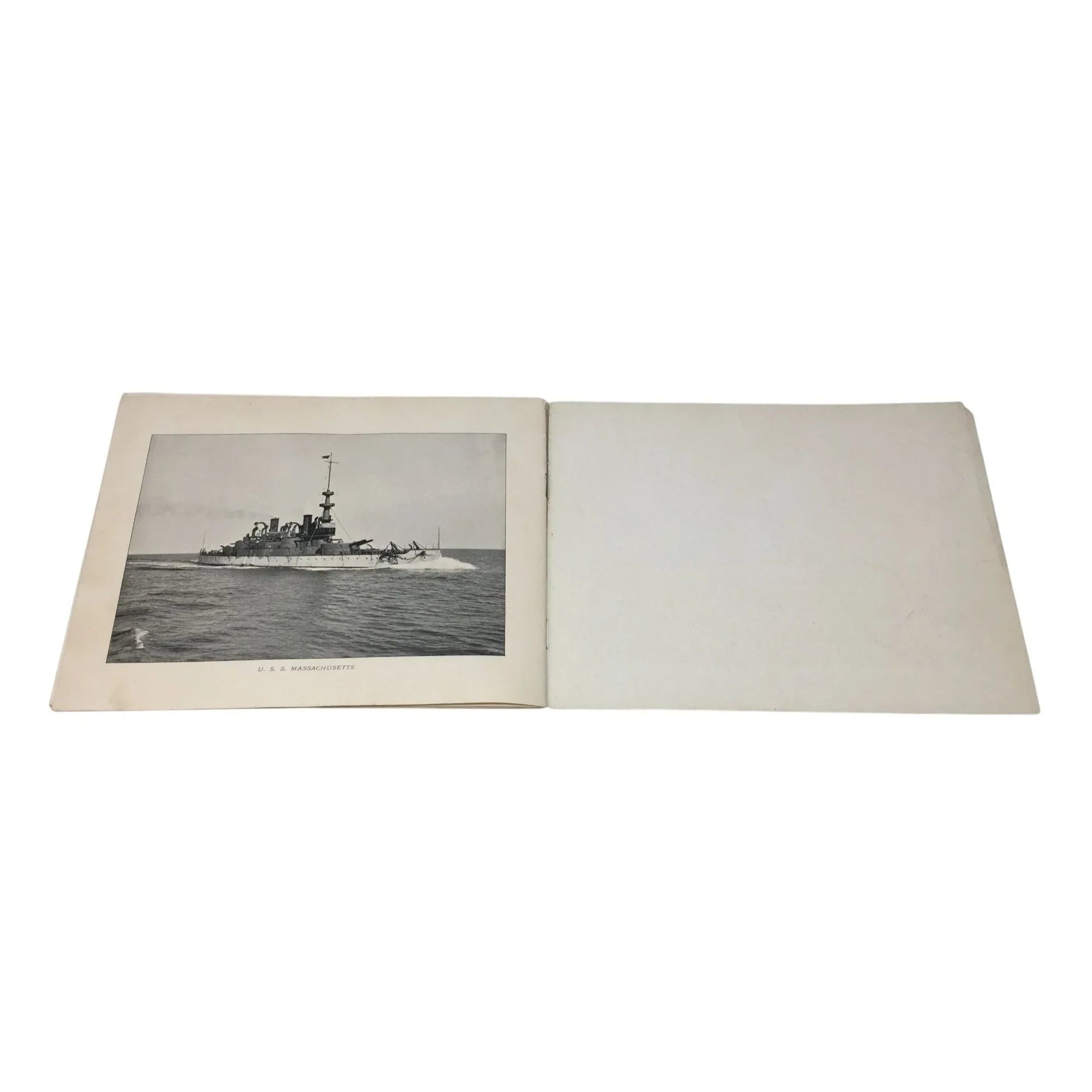 Vintage War Ships of The United States Navy Collectible Book - A+ Stuff - Books - A+ Stuff