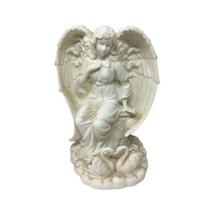 Vintage White ''PartyLite'' Angel Of Love Candle Holder