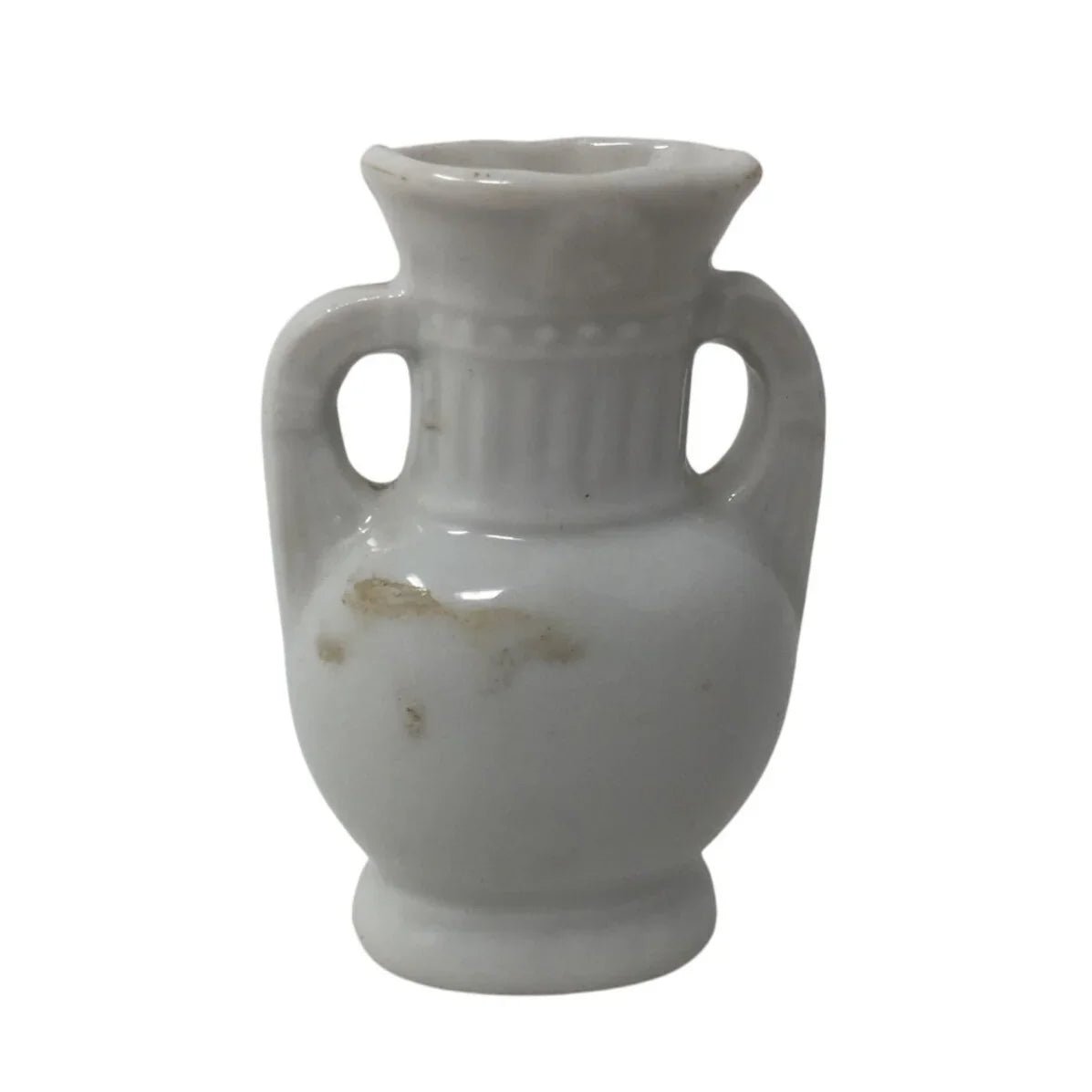 Vintage White, Pink and Gold Miniature Vase Hand Painted - Made in Japan - A+ Stuff - Vase or Holder - A+ Stuff