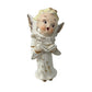 Vintage White Singing Angel - Hand Painted Artmark Originals Japan - A+ Stuff - Figurines - A+ Stuff
