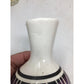 Vintage White Sioux Pottery Vase with Geometric design on it - A+ Stuff - Vase or Holder - A+ Stuff