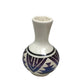 Vintage White Sioux Pottery Vase with Geometric design on it - A+ Stuff - Vase or Holder - A+ Stuff