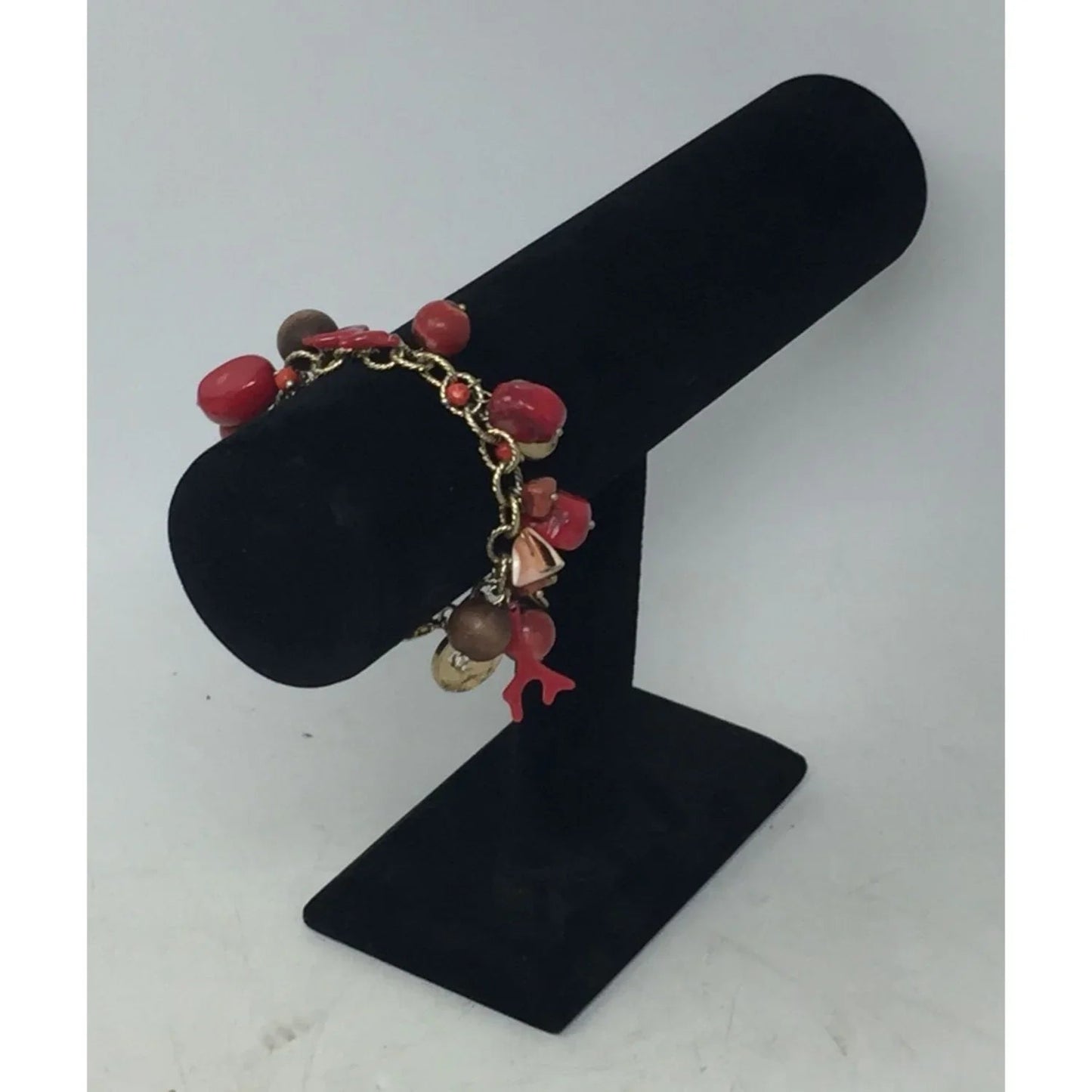 Vintage Women's Beach Themed Chunky Charm Bracelet - A+ Stuff - Bracelet - A+ Stuff