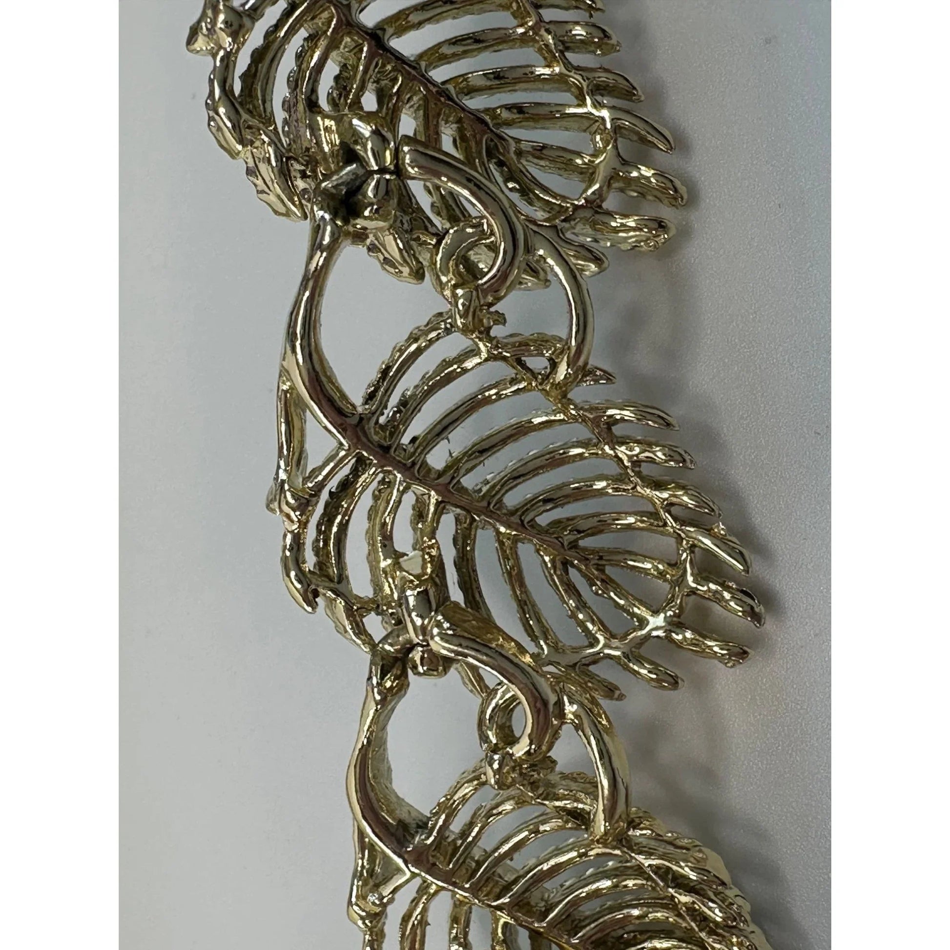 Vintage Women's Beautiful Gold Tone LISNER Leaf Necklace - LISNER - necklace - A+ Stuff